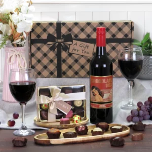 wine and chocolates gift delivery
