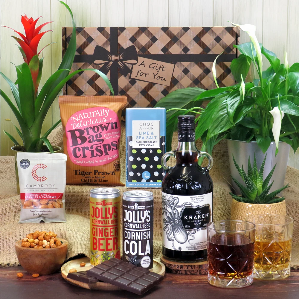 kraken rum gift set