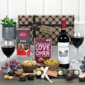 bordeaux red wine gift hamper