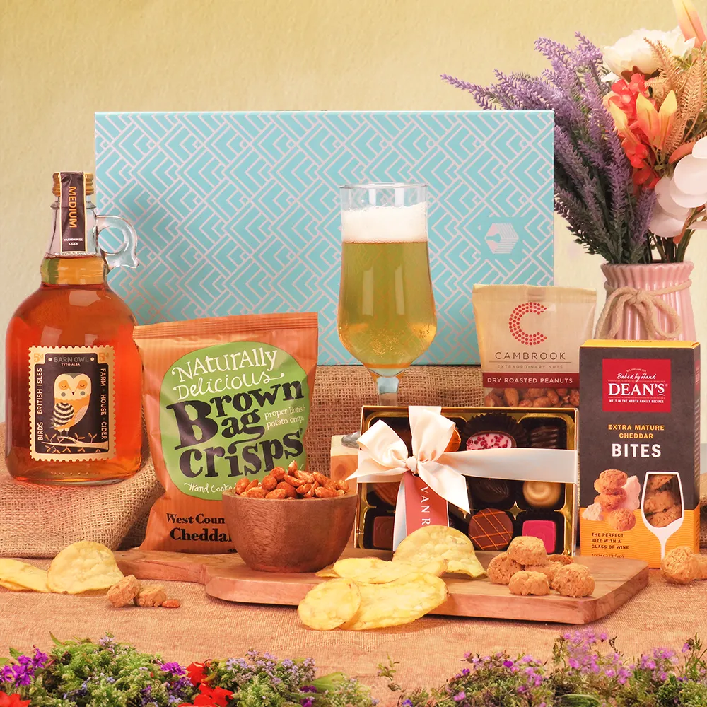 luxury cider gift set