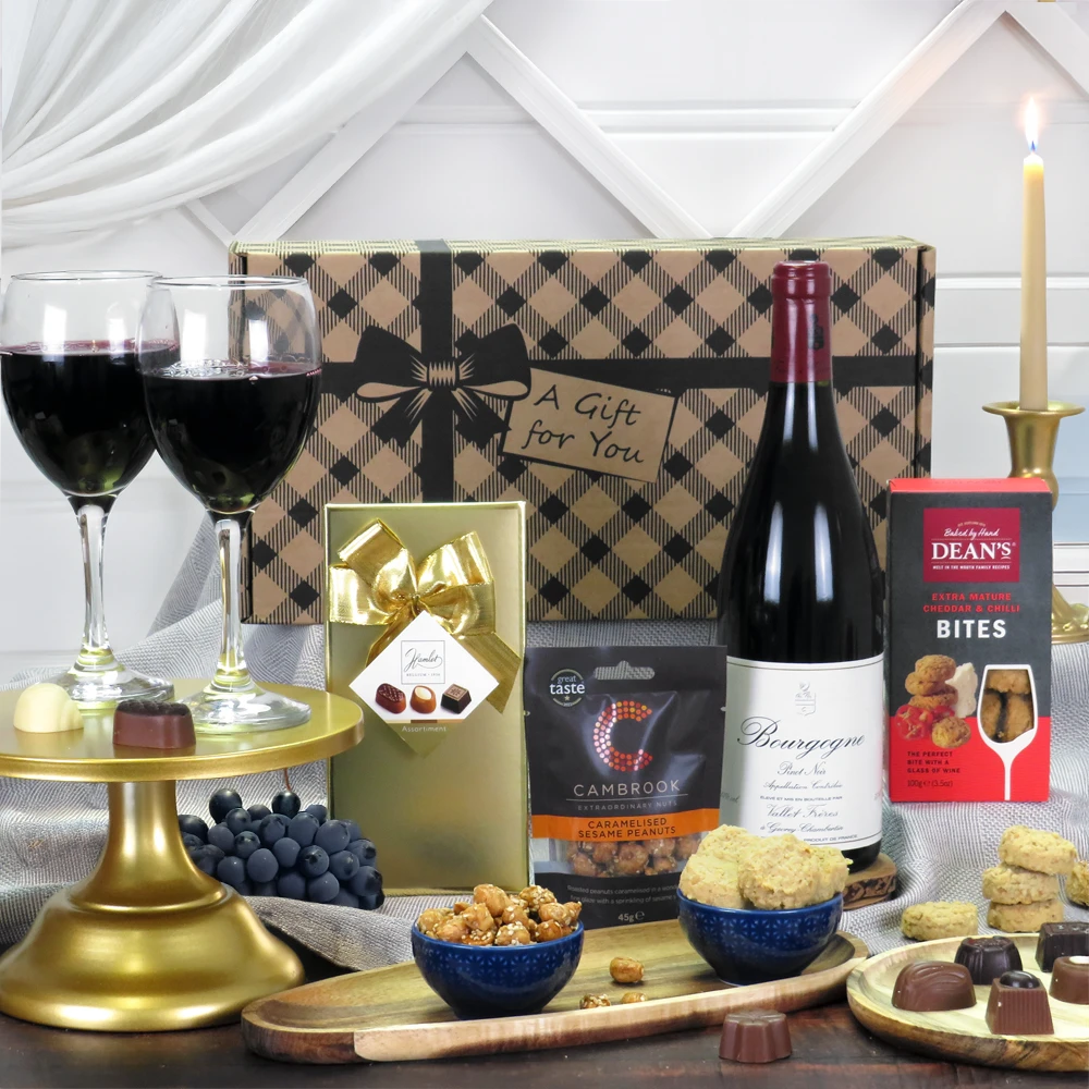 burgundy pinot noir gift hamper